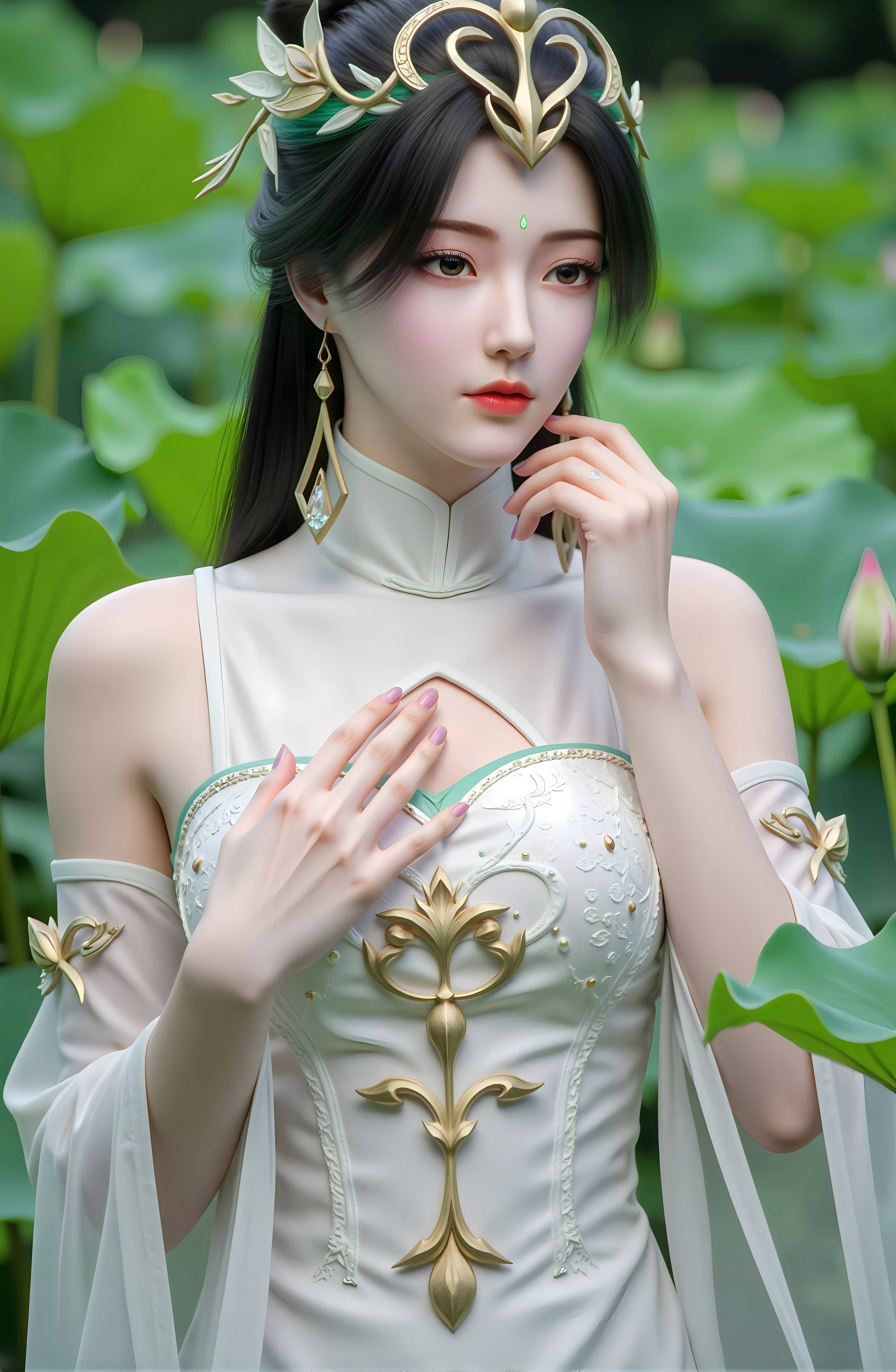 国漫女神AI绘画壁纸：唯有柳神才是最爱，风韵犹存，极品身材！