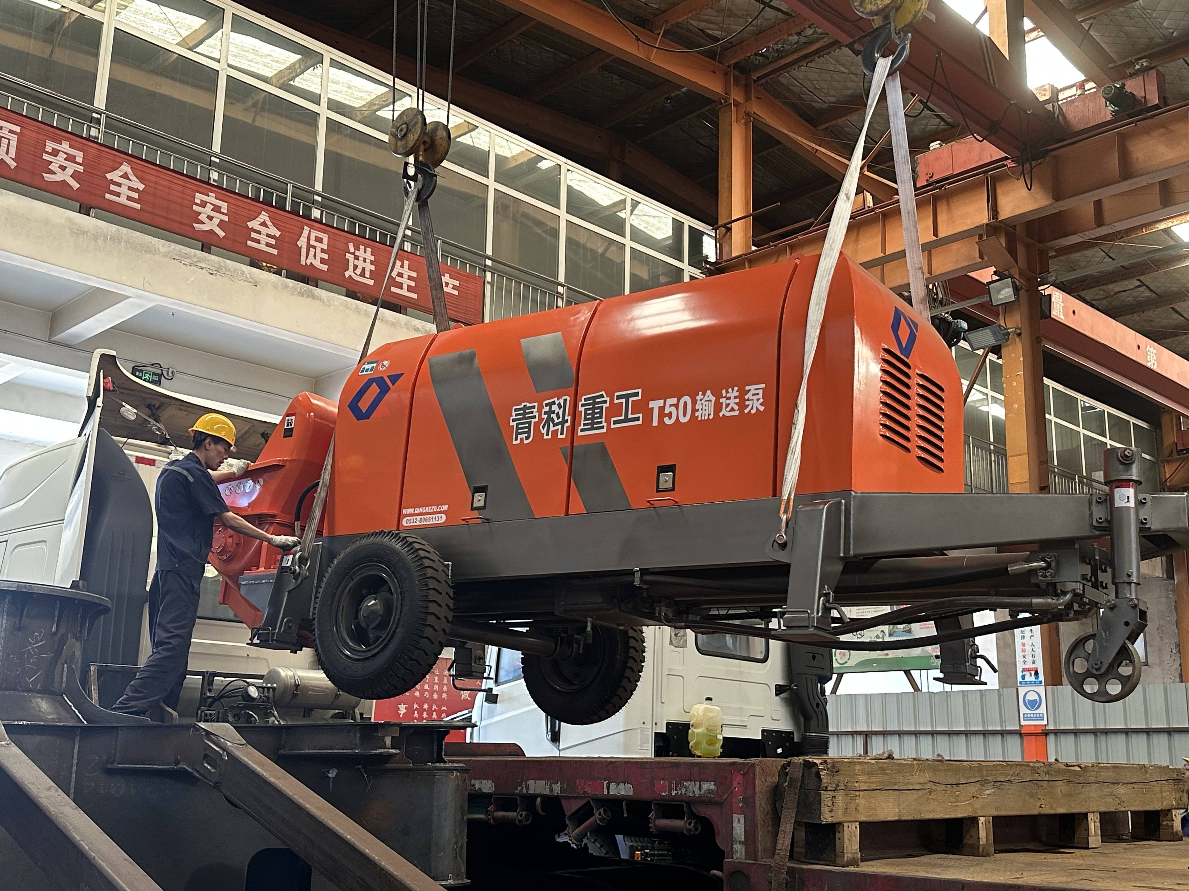 青科重工混凝土泵:适配多元场景的工程利器