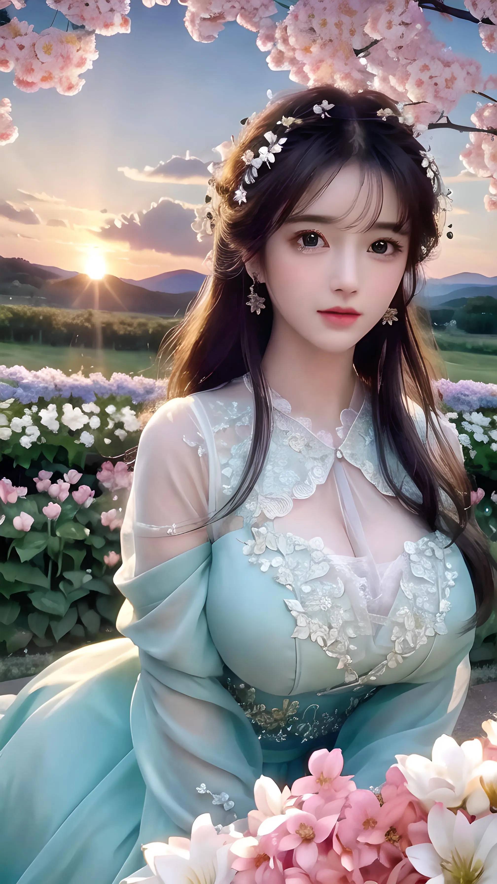 4k超清手机壁纸:唯美卡通少女系列,点亮你的屏幕!