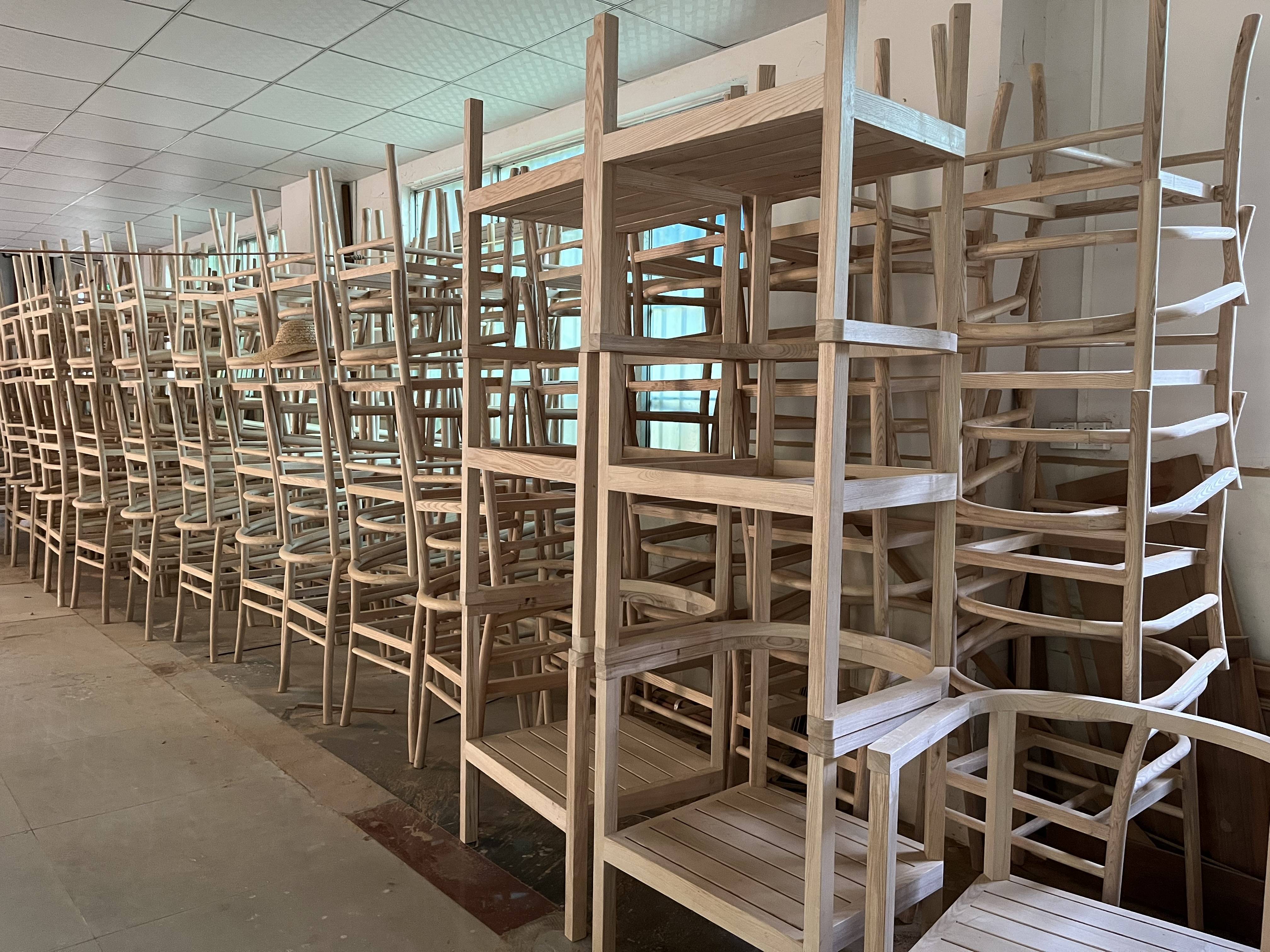 柚木户外家具