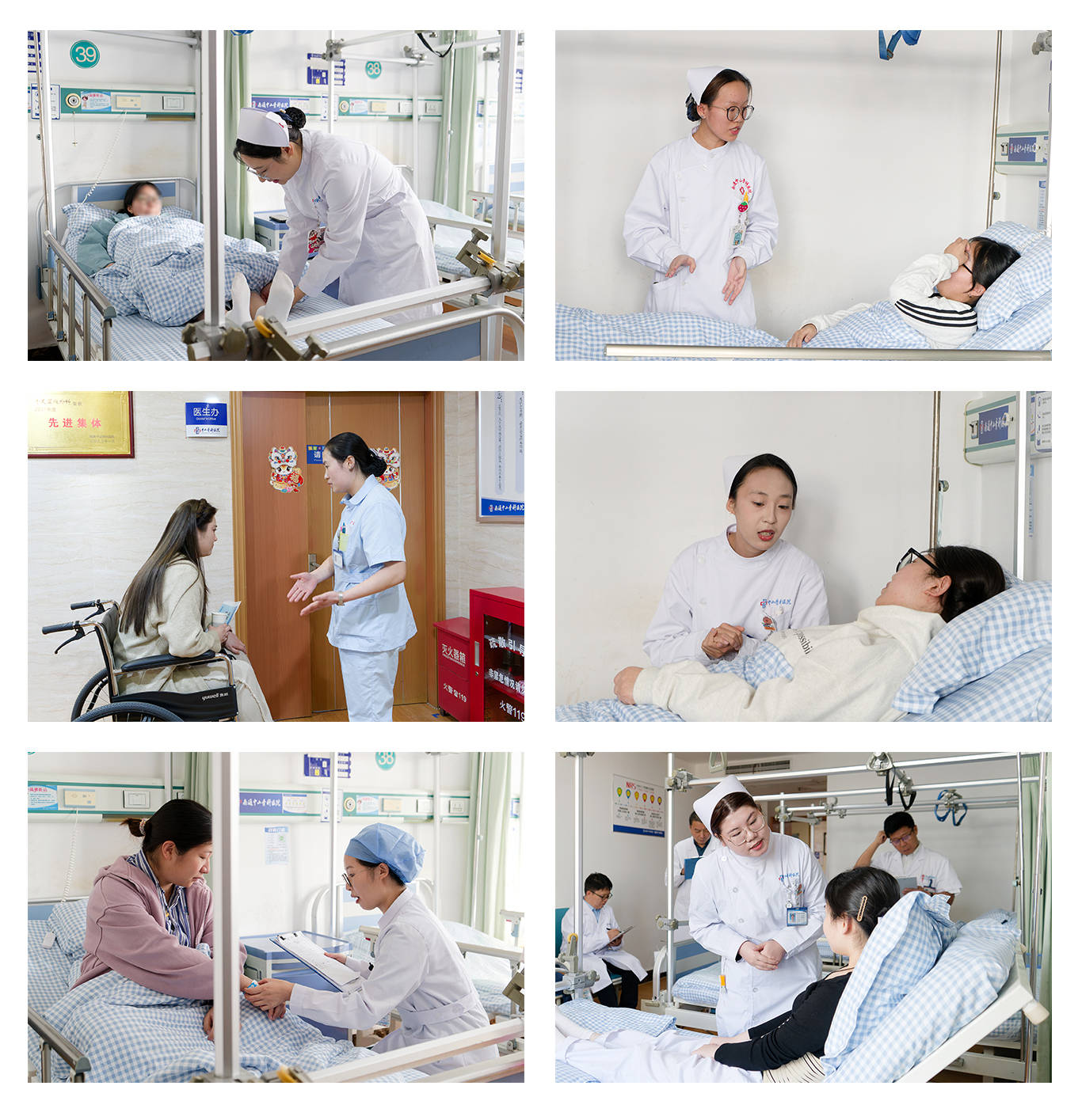 赛后,护理部张主任对整场比赛进行了点评