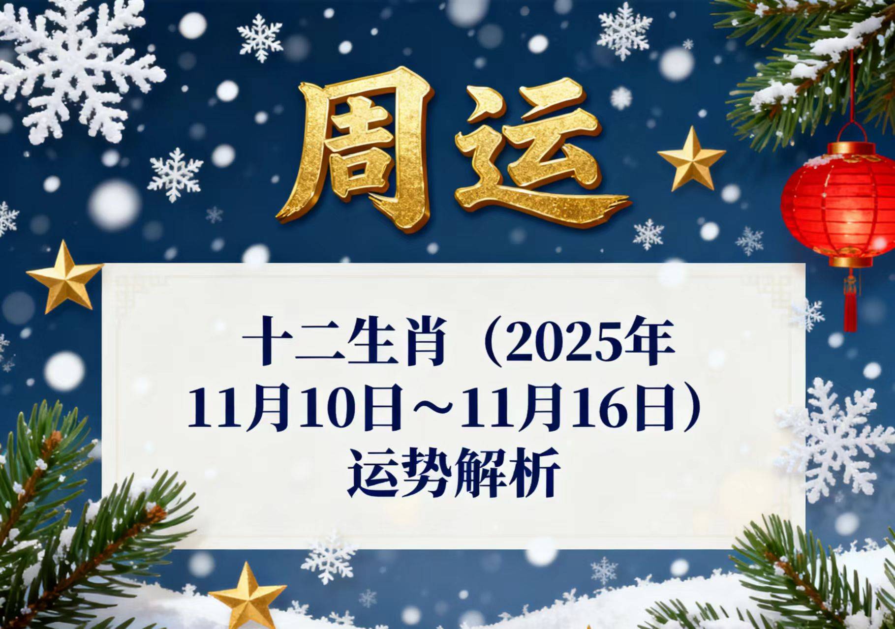 11月10日全生肖运势(2021年11月10日运势)