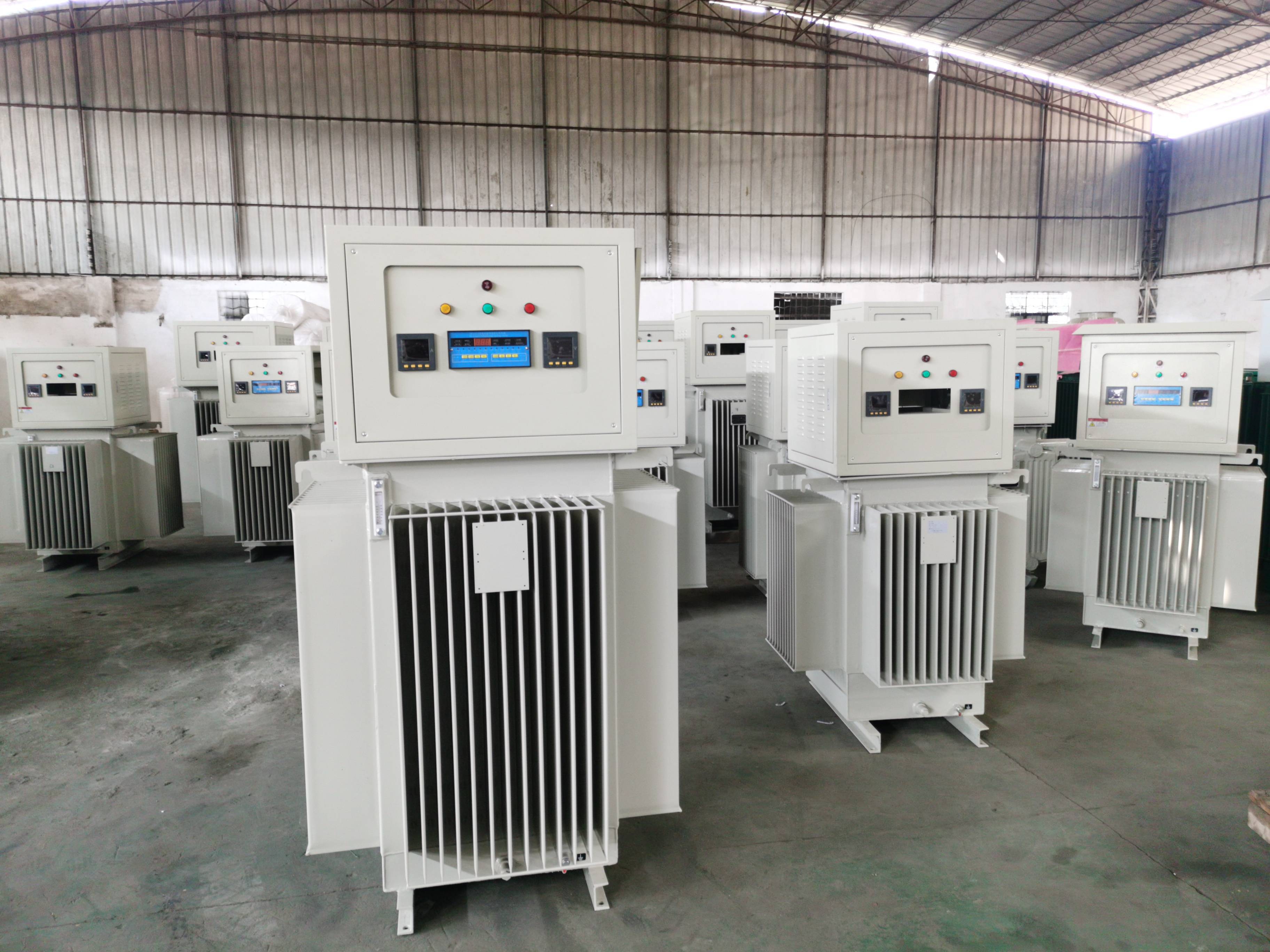 出口朝鲜380v油浸式稳压器 配自动化生产线设备