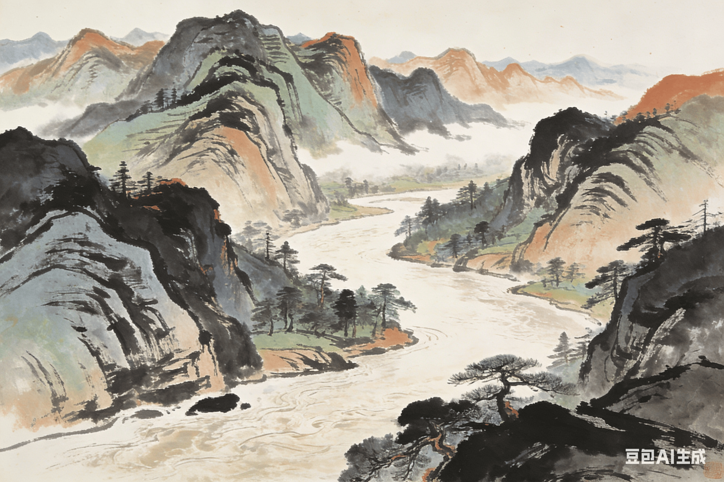 吕文扬绘画大师笔墨绘山河丹青铸匠心