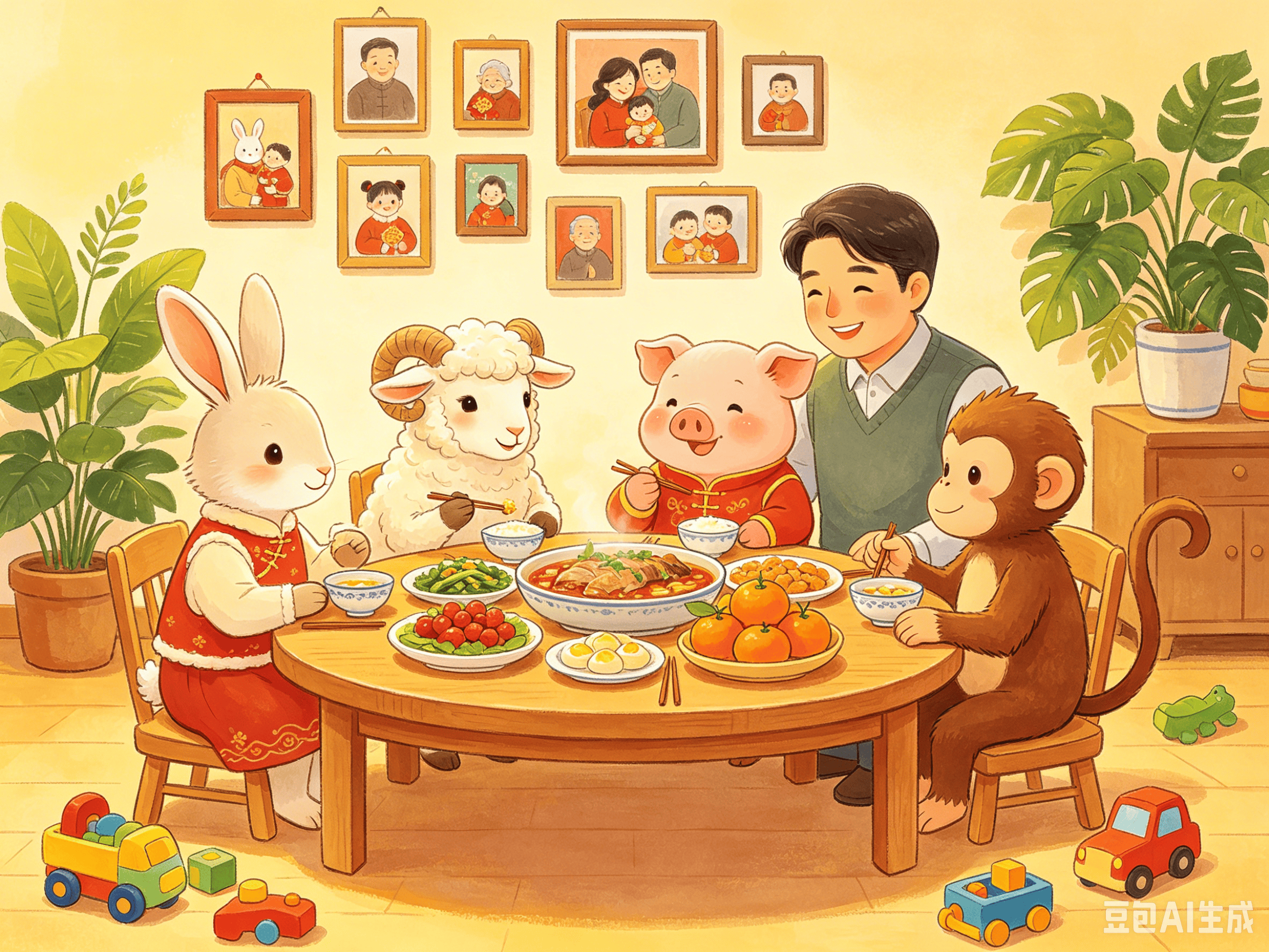 生成CG动画立场十二生肖运势图 (11).png