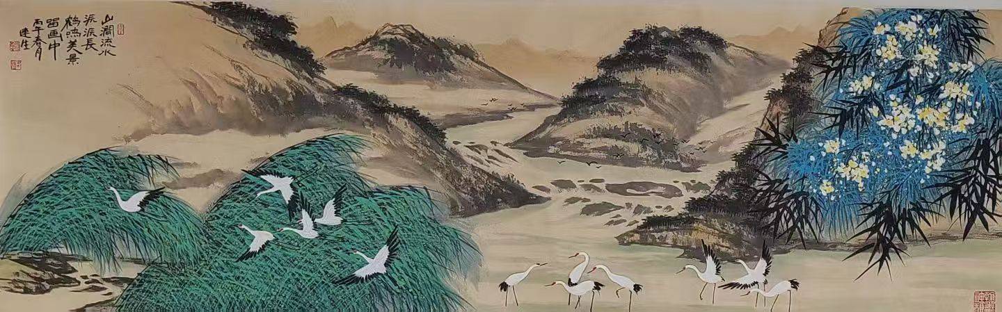 墨韵生辉，丹青寄情——画家刘连生作品赏析