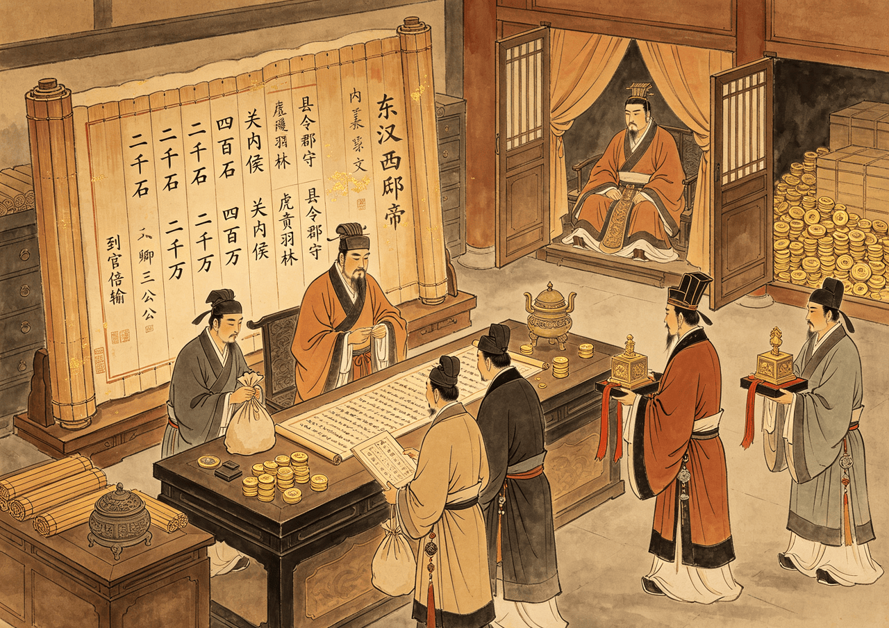 汉灵帝西园卖官四副配图.png