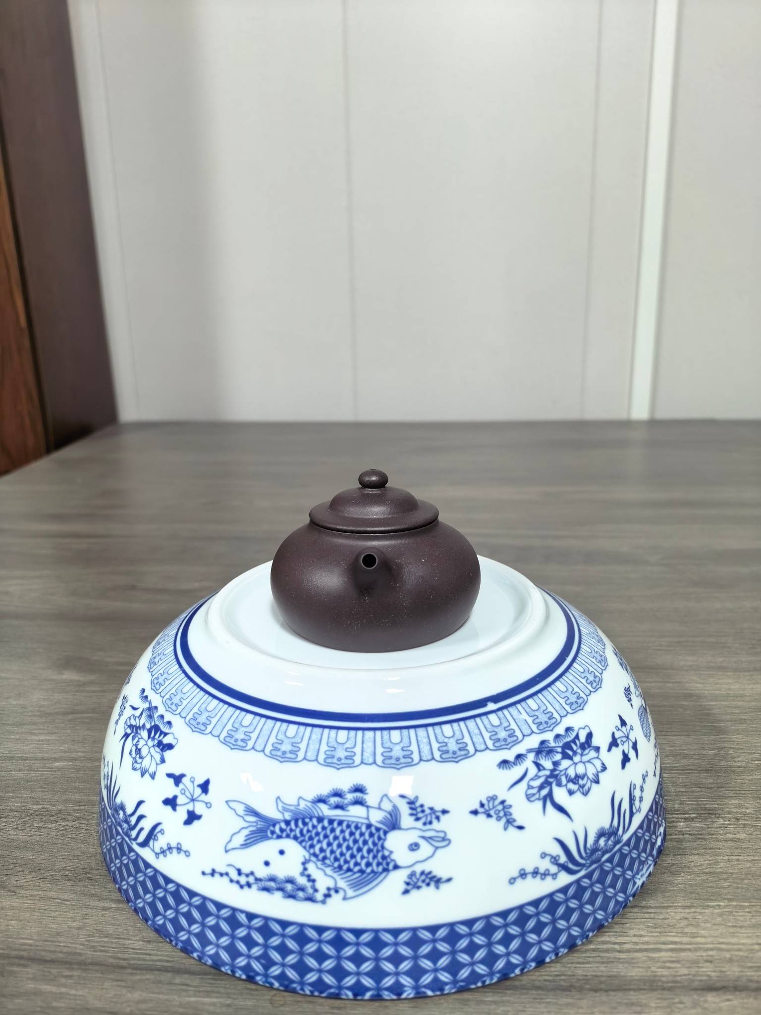 笠帽 紫泥 180cc 全手工作品 应圣健制