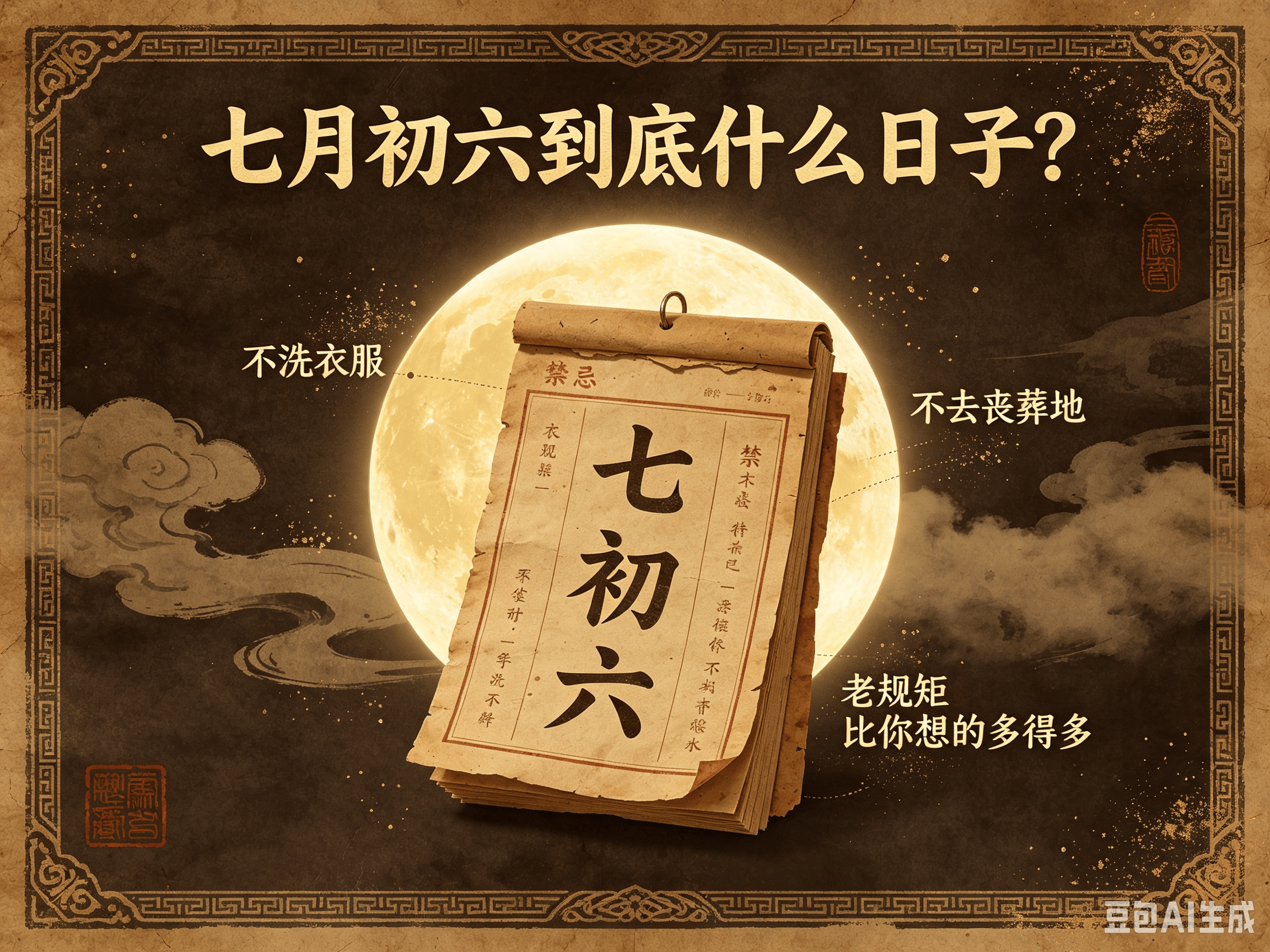 七月初六到底什么日子?不洗衣服、不去丧葬地,老规矩比你想的多得多_表演_广东台山_地方