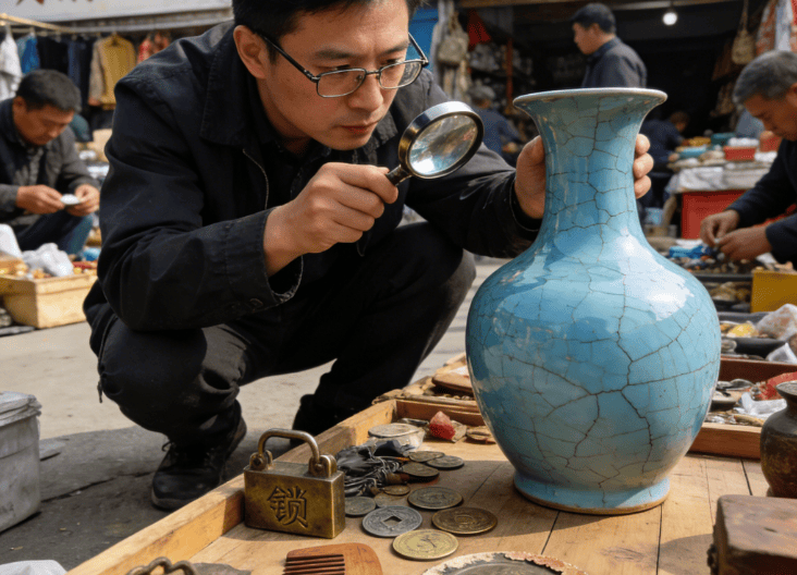 北京瓷器玉器回收要注意什么？柜子里放了十年的青花瓶还能出手吗