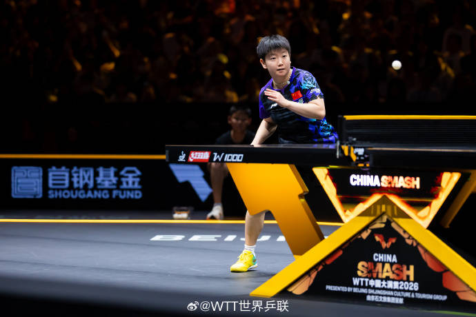 WTT中国大满贯：孙颖莎3-1击败叶伊恬 蒯曼3-0杜凯琹