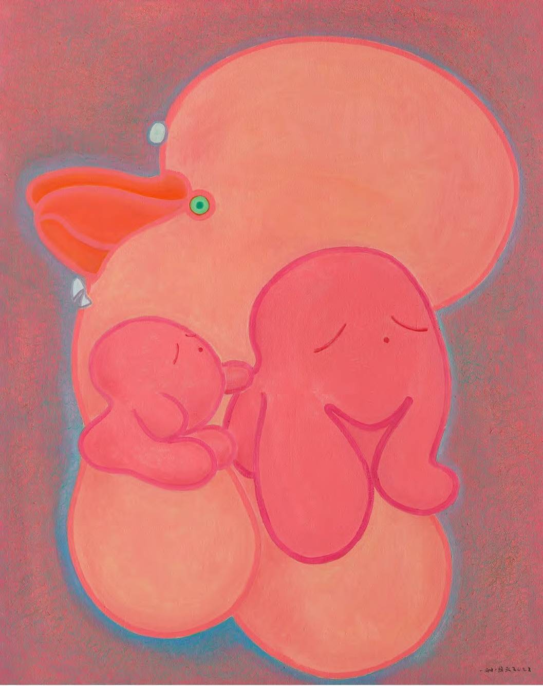 《母爱》2022 油画100x80cm.jpg