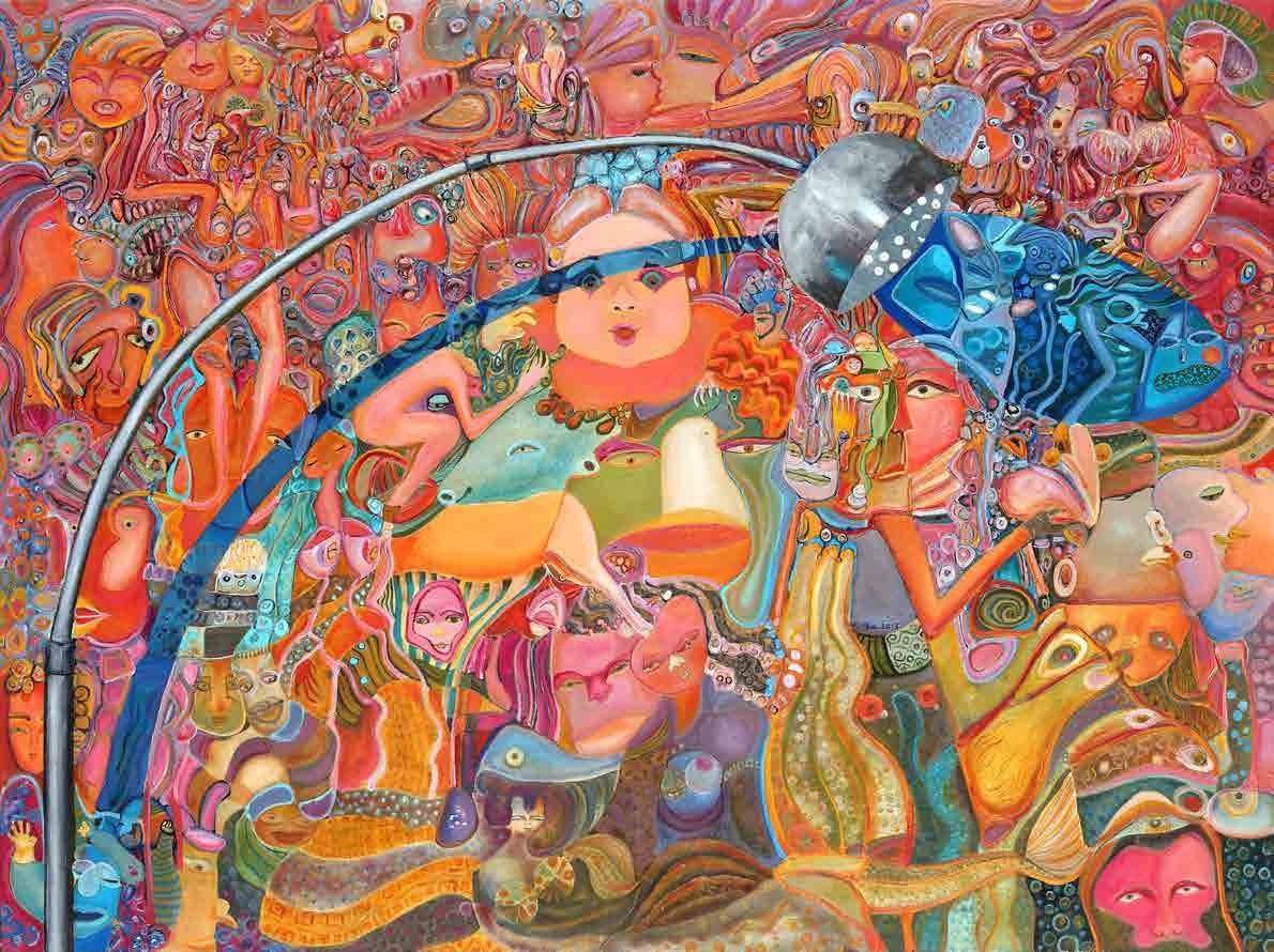 转换时空 150x200cm 布面油画 2013.jpg
