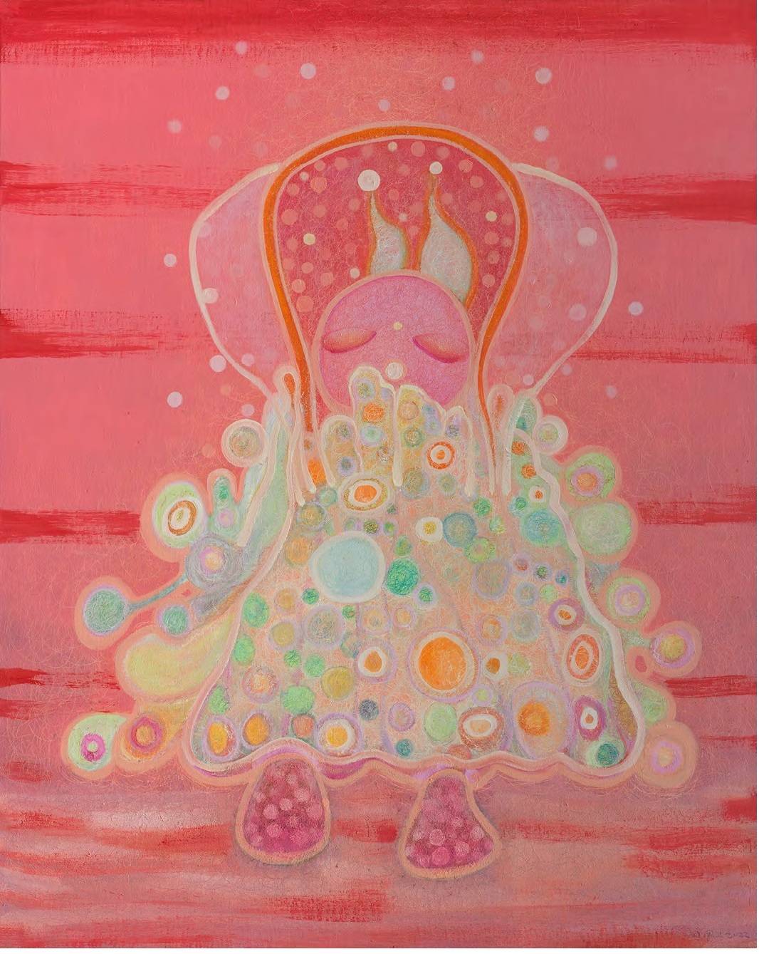 《吹泡泡》2022 油画100x80cm.jpg