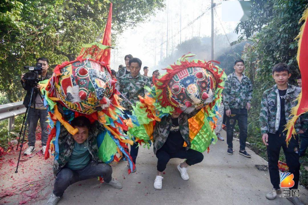 跨年之夜,博白這個村上千人集洪荒之力辦了一件大事!_宗祠_陳氏_儀式