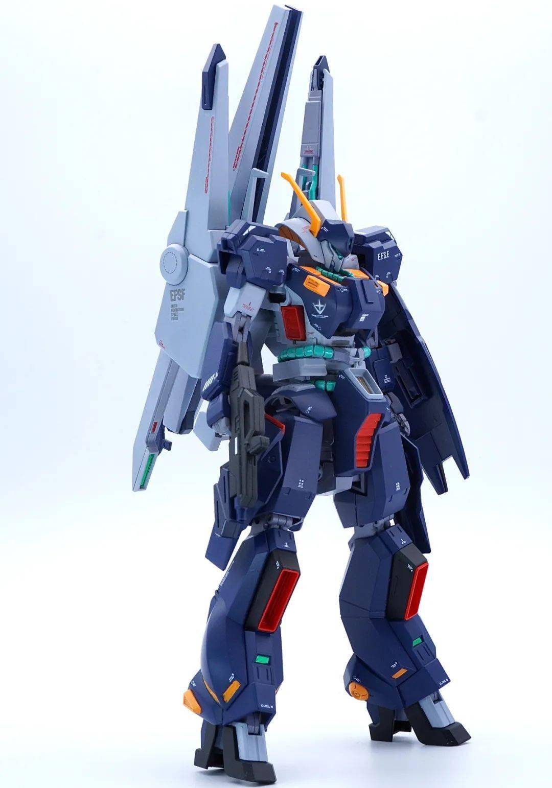 消化垃圾零件,拜亚兰浮游炮测试量产型_高达_公众_模型