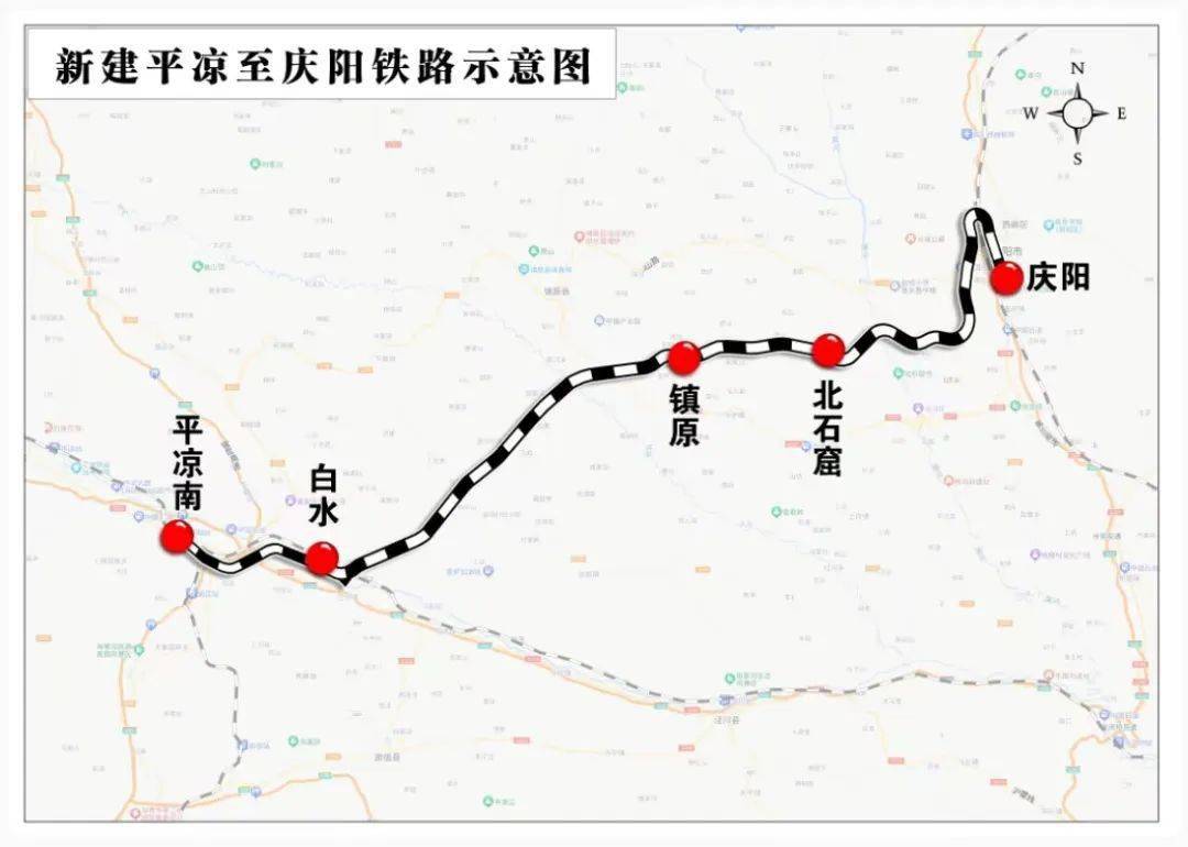 平庆铁路位于甘肃东部地区,线路全长约92公里,为国家Ⅰ级双线客货共线