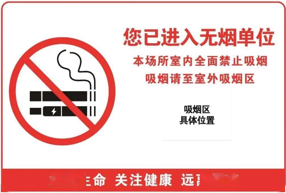 【文明城市创建】禁烟标识,你设置对了吗?_场所_区域_警示