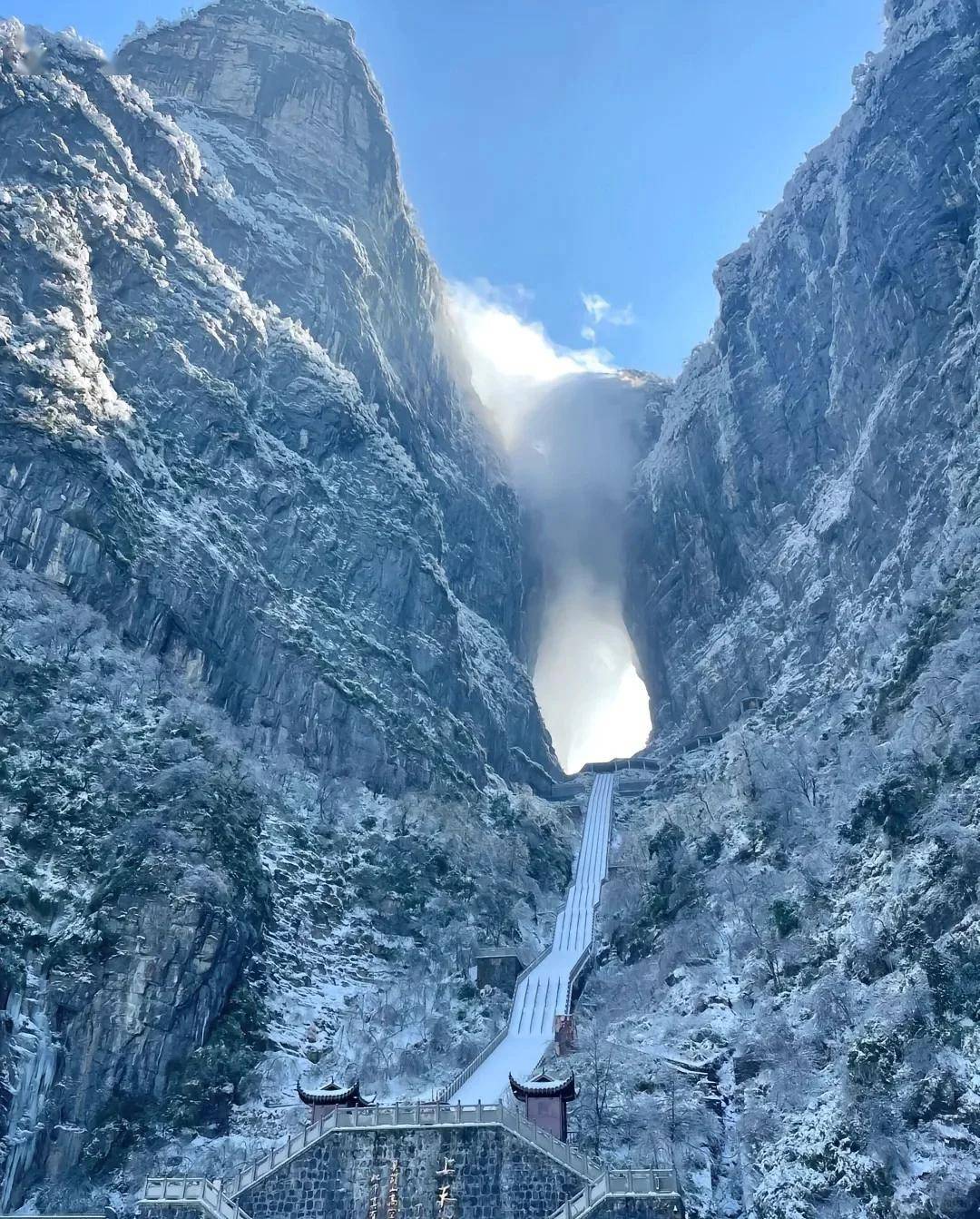 大雪景色很美图片