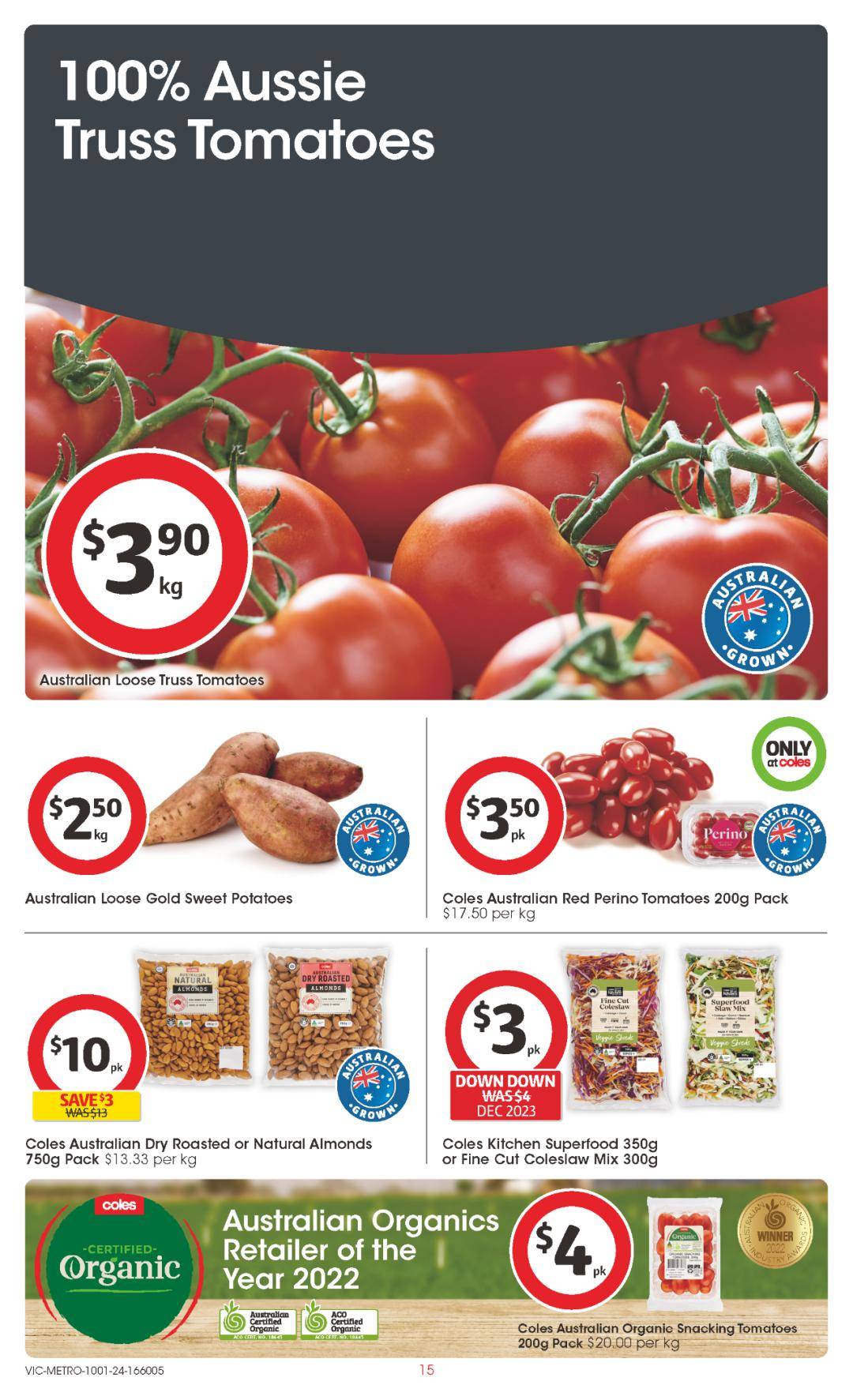 coles 1月10日-1月16日打折,紅袋米,魷魚條半價_信息_目錄_生活