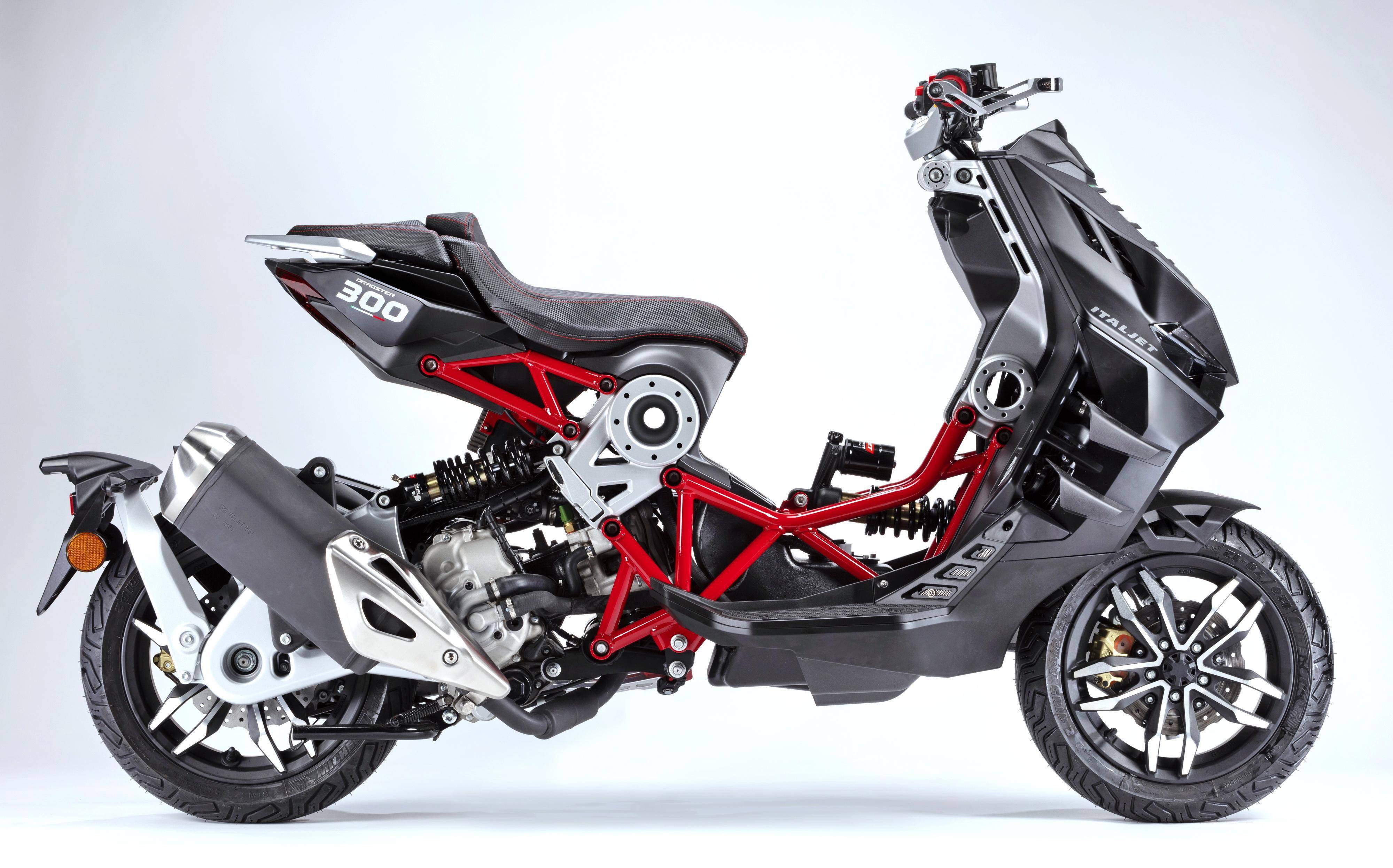 italjet 全新 dragster 300 运动踏板_搜狐汽车_搜狐网