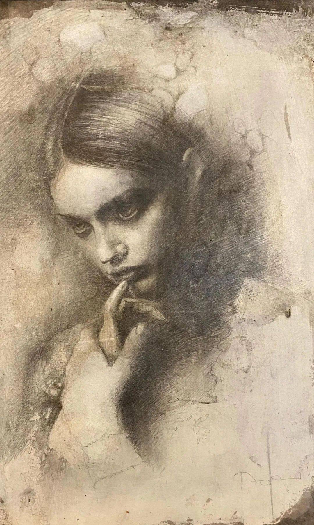 灵魂 素描_艺术_创作_作品