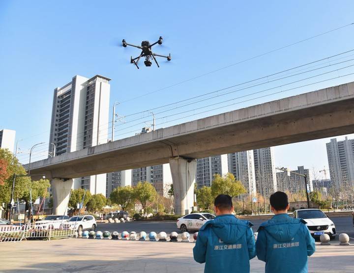 智能无人机巡检 领"飞"杭海线数字化新时代