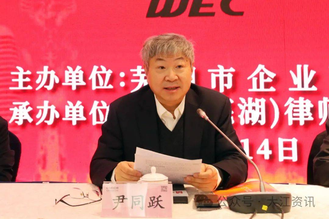 市长徐志:城市发展,呼唤伟大企业!_芜湖_产业_服务