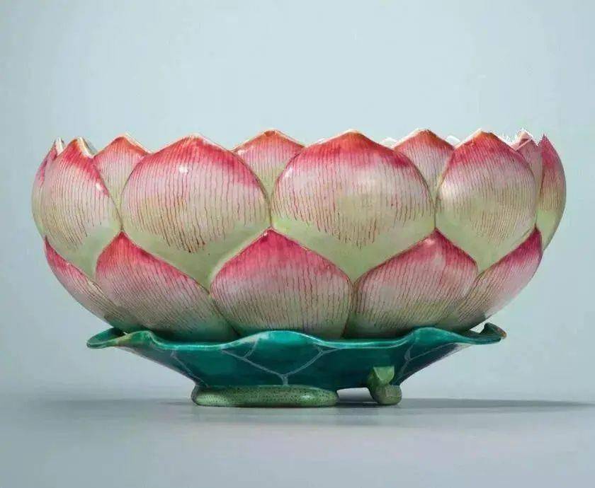 欣赏|各大博物馆里的荷花_莲花_造型_斯坦