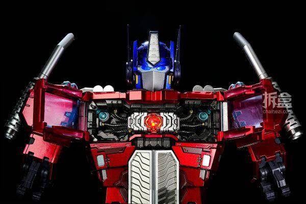 千值练 变形金刚 汽车人 博派领袖擎天柱16cm发光胸像