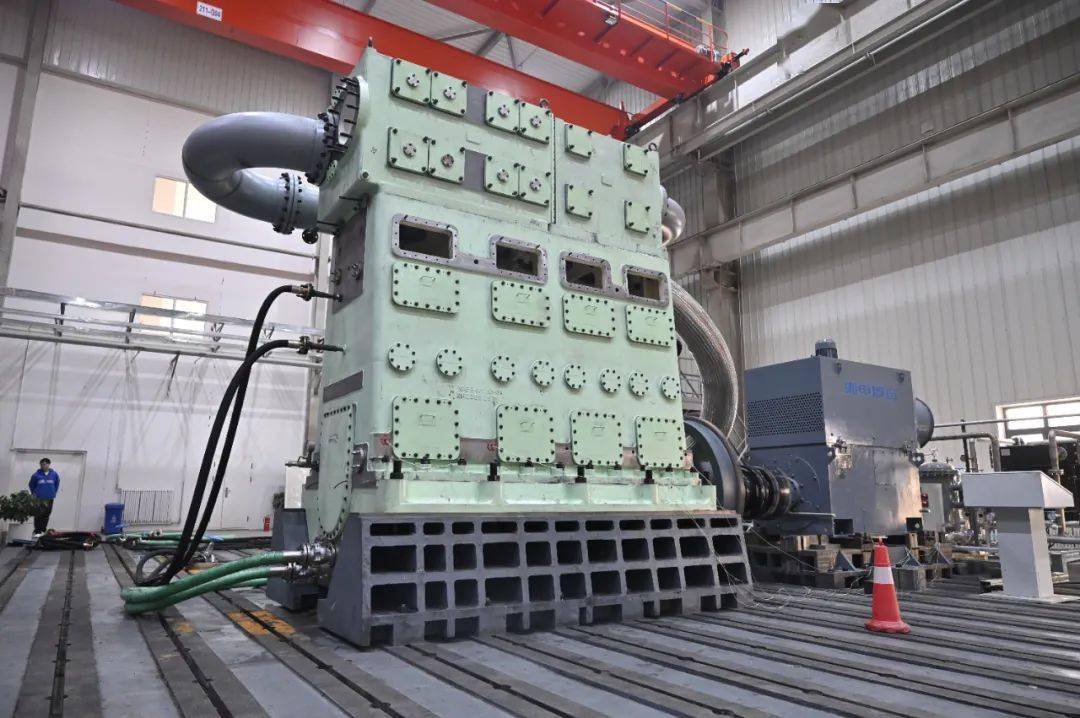 沈鼓首台50万吨/年pp装置用大型迷宫压缩机负荷试车成功_公司_机组