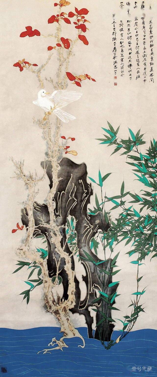 張大千精品花鳥集,絕美!_畫風_寫意_工筆