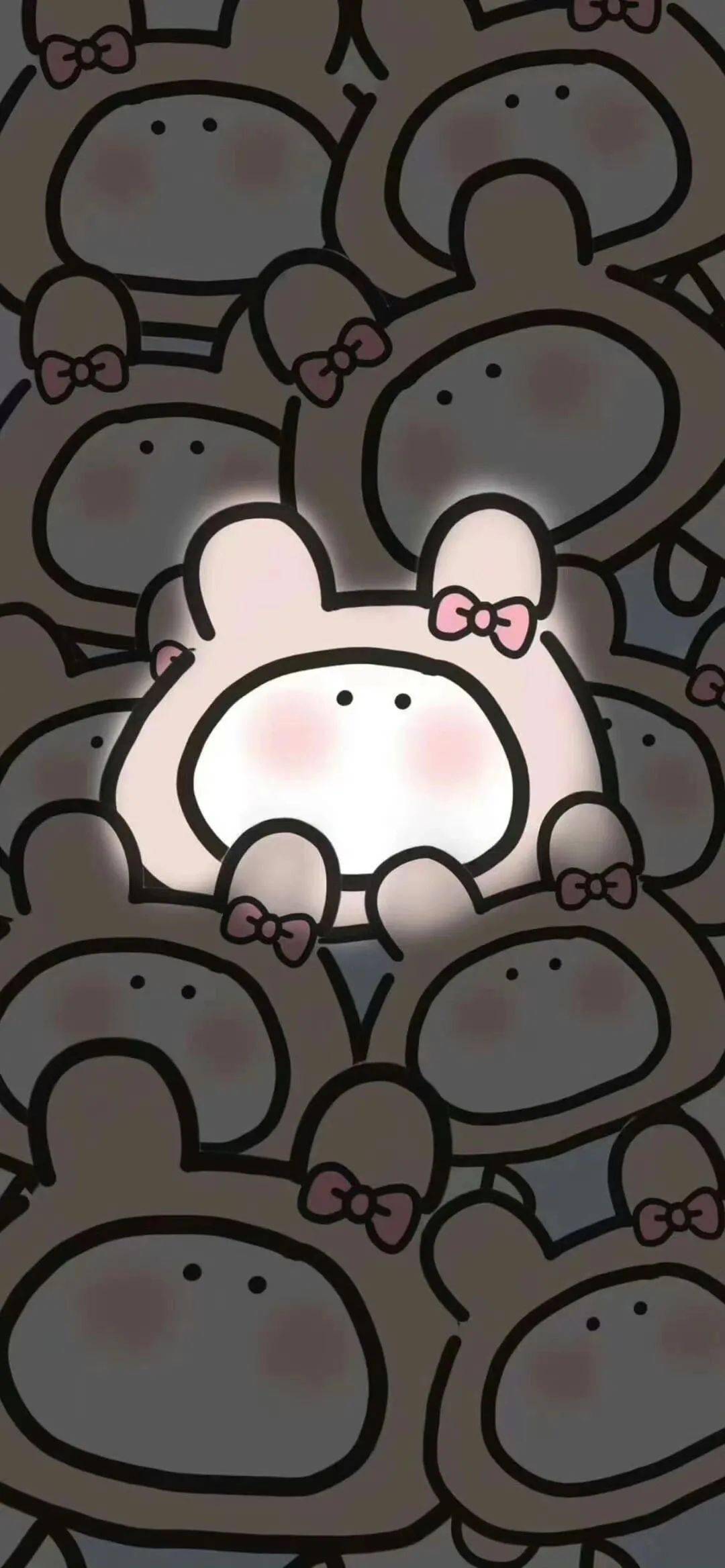 壁纸合集 | 卡通全屏发光系列壁纸