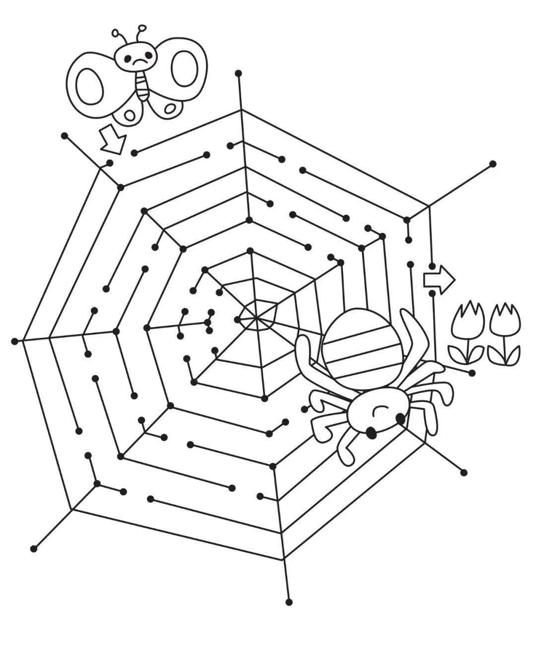 幼儿园大班自制迷宫图图片