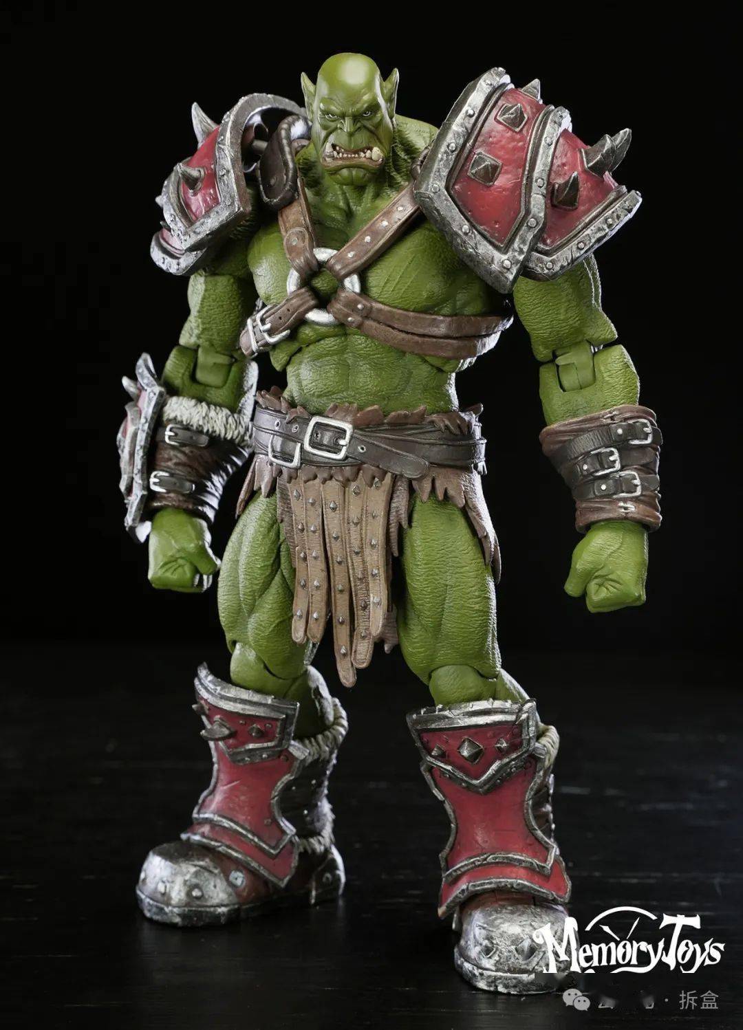 memory toys 兽人雇佣兵队长卡加斯7寸可动!_全身_盔甲_头盔