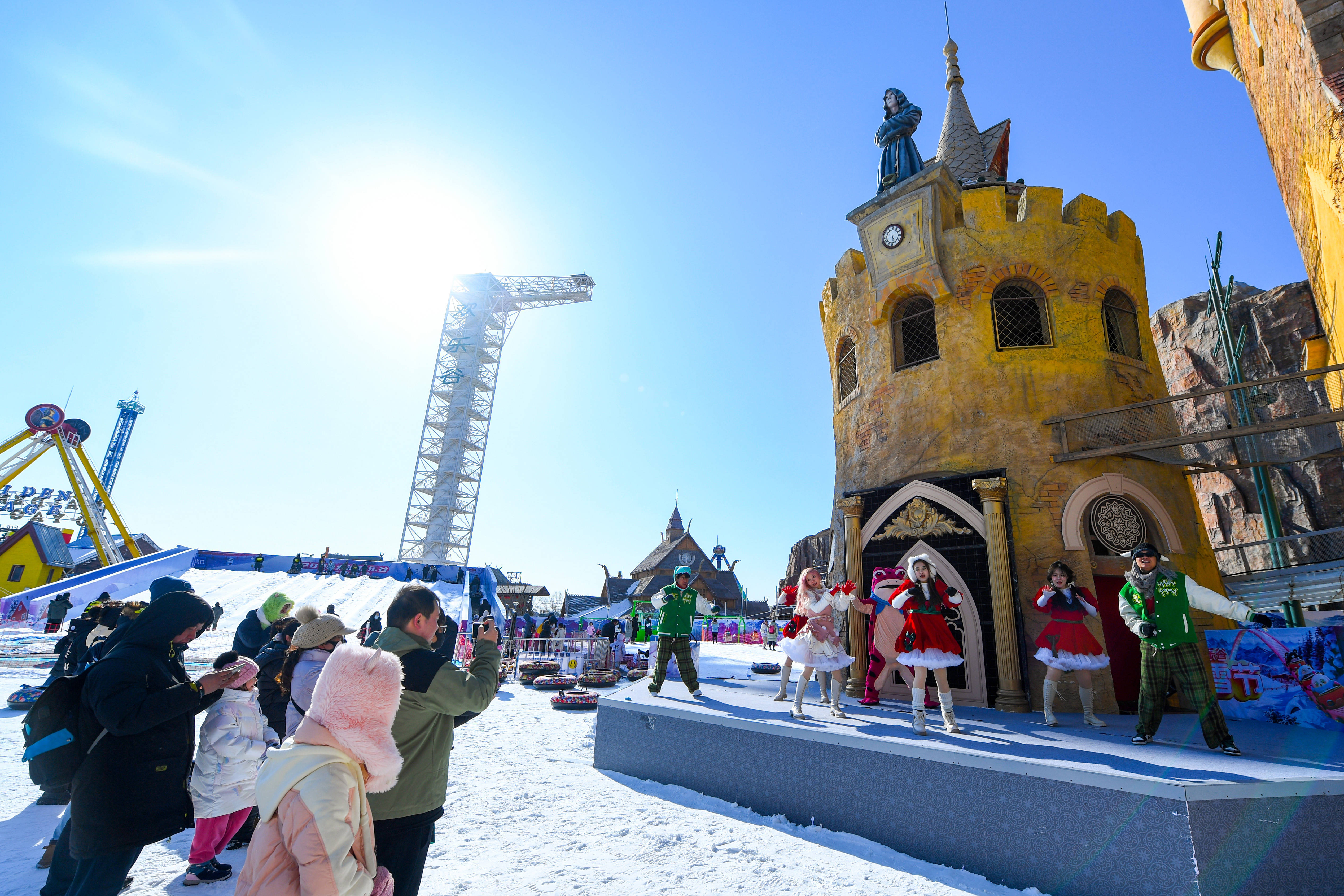 天津乐园冰雪大世界图片