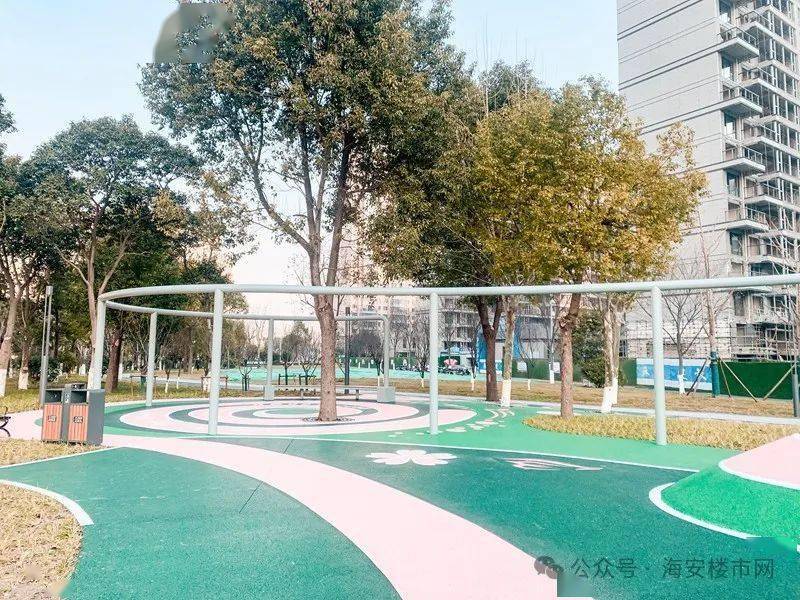 海安一处新公园开放啦!