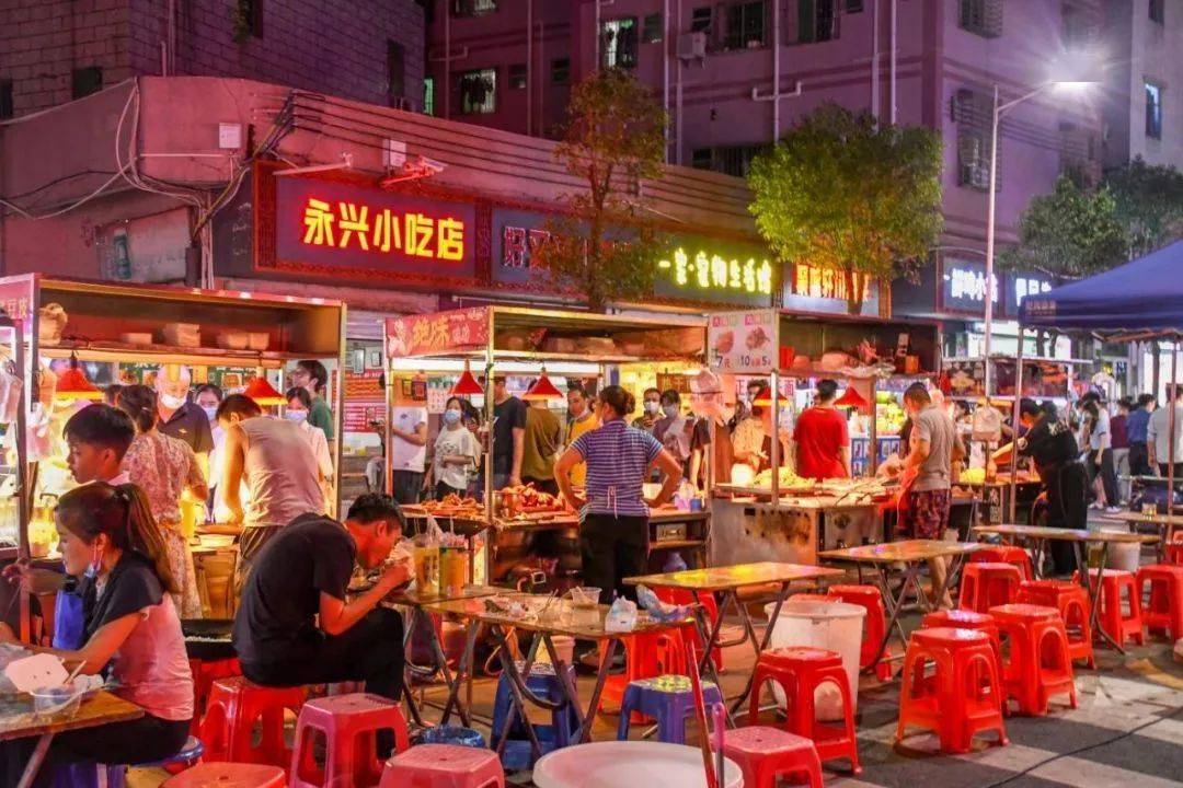 深圳皇岗夜市图片