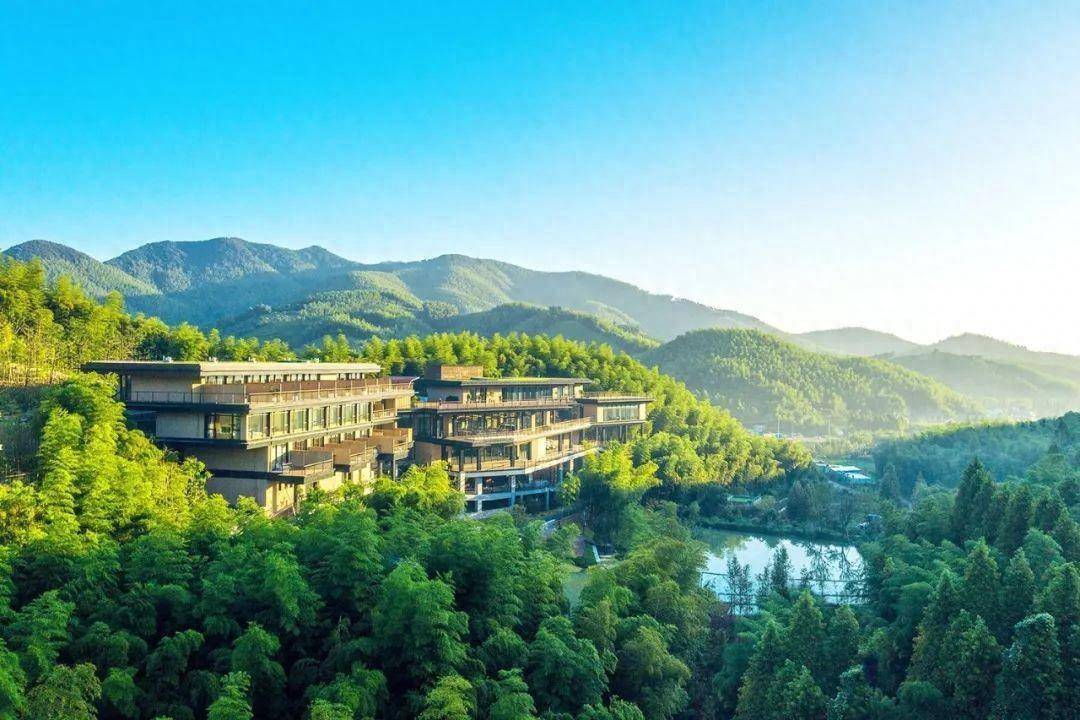 镶嵌进蜻蜓山谷间的秘境度假酒店湖州慧心谷绿奢度假村却让人一见倾心