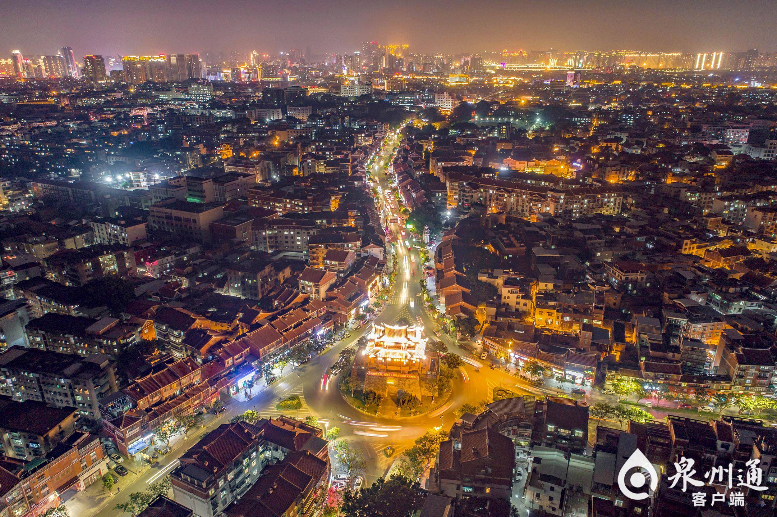 晋江夜景图片