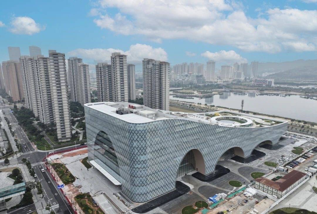横琴文化艺术中心工程建设整体全面完工_建筑_项目_国际