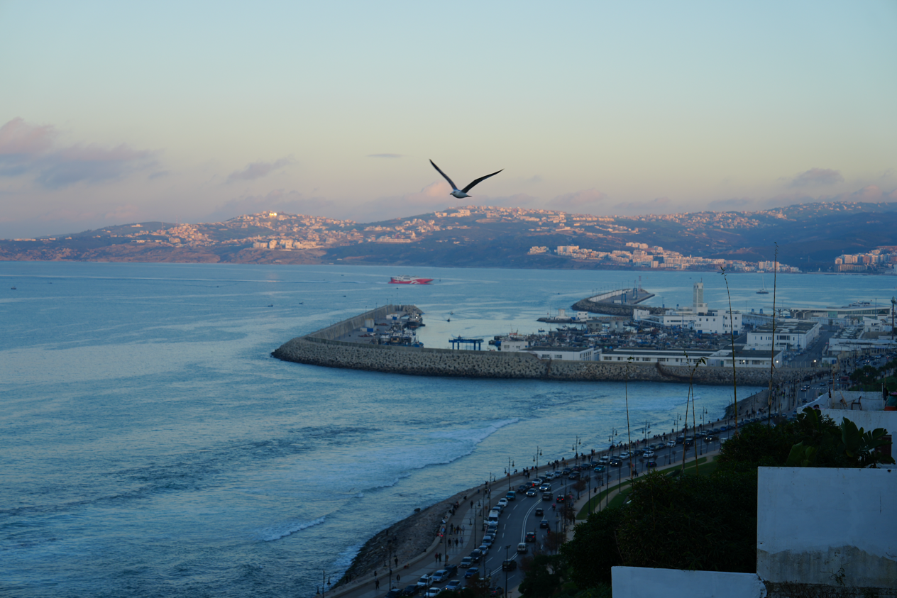 摩洛哥丹吉尔古城:海滨港口的多样色彩(组图)_灯塔_城市_海岸