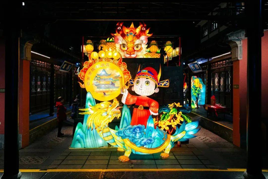 15省市灯彩汇金陵,2024年秦淮灯会2月2日亮灯_文化_灯组_传统
