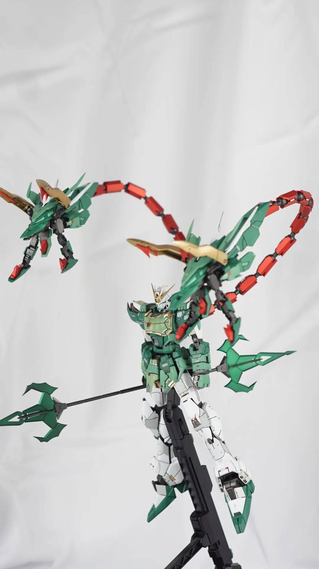 龙年将至,mg双头龙高达细节改造翻新_公众_模型_来稿