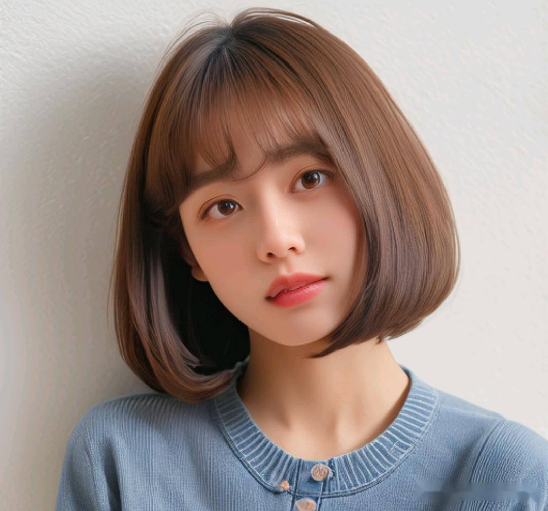 全头烫波波头,内扣波波头,一刀切波波头,挂耳短发,你爱哪一种_发型