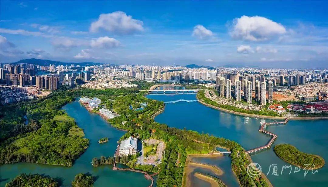 公园,倾力打造了"同安湾环东浪漫线""马銮湾生态三岛公园"等生态景观