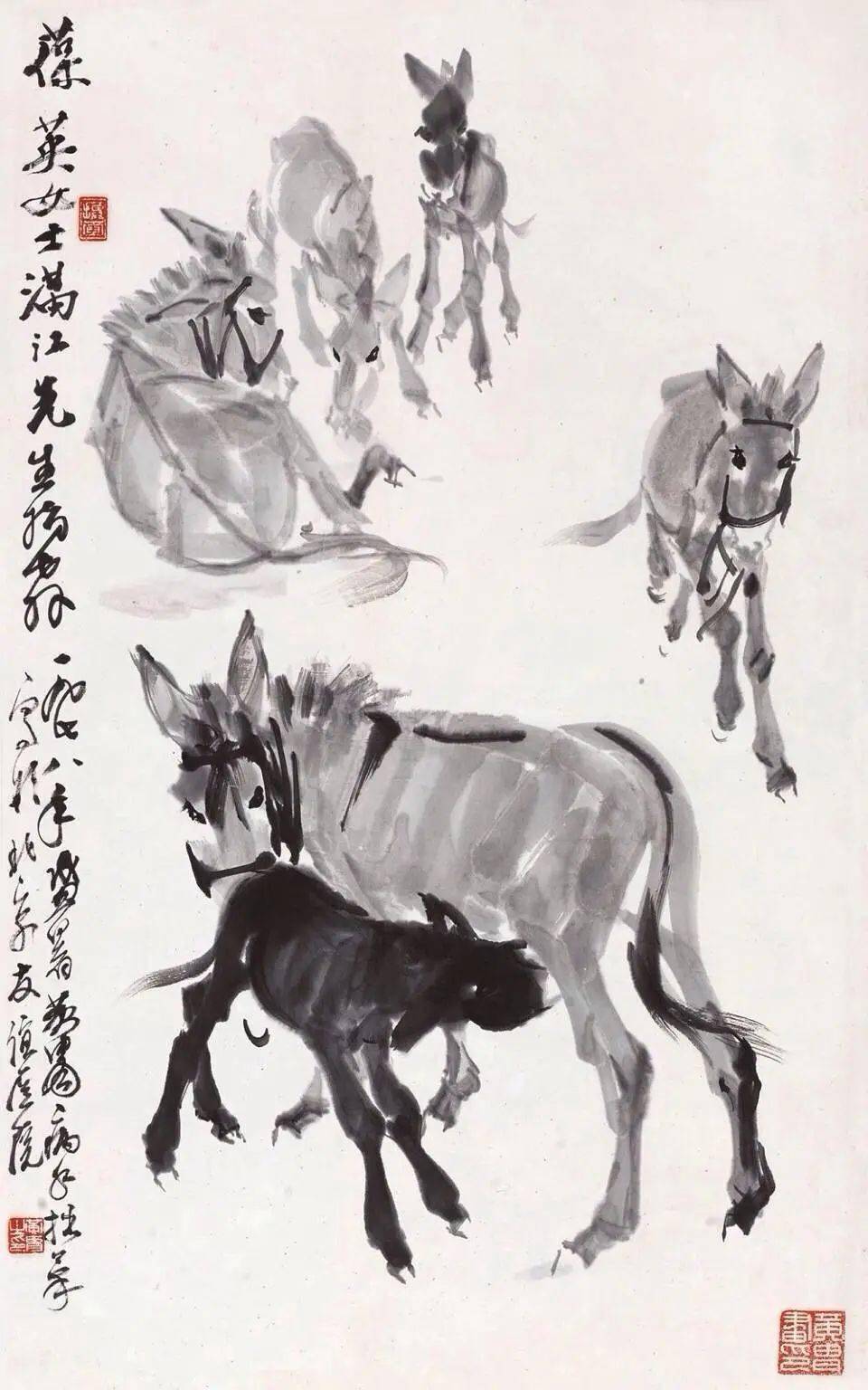 黄胄| 动物画画坛一绝可以与齐白石的虾媲美的毛驴_人物_笔墨_中国画