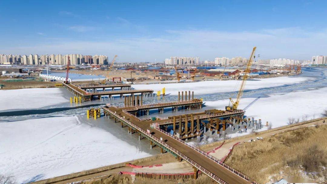 刚刚,西中环跨海河桥,西中环快速最新消息来了_路面_滨海新区_工作