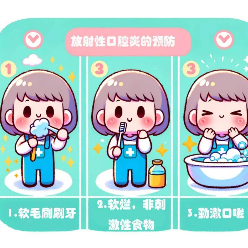 对于放疗患者,专家建议每日使用金银花煮水漱口,或者用淡盐水漱口超过