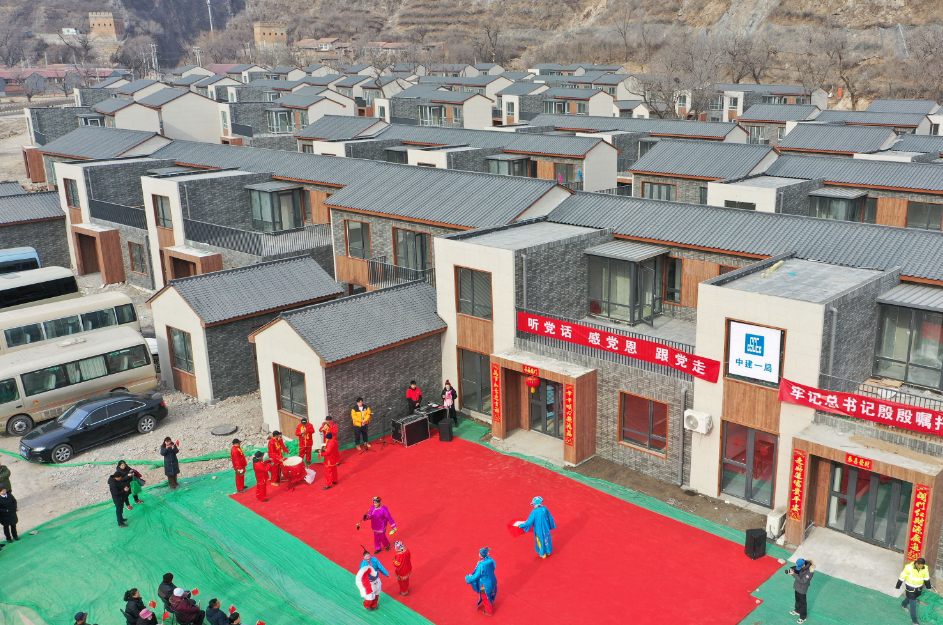 立春贴春联,摆出流水席!门头沟沿河口村首批村民乔迁新居